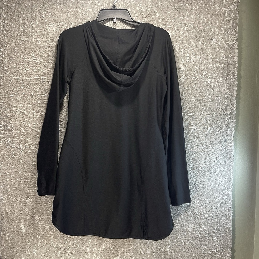 Athleta Wick It Wader Hoodie Cover Up Dress Mesh S Vacation Pockets - Picture 3 of 11